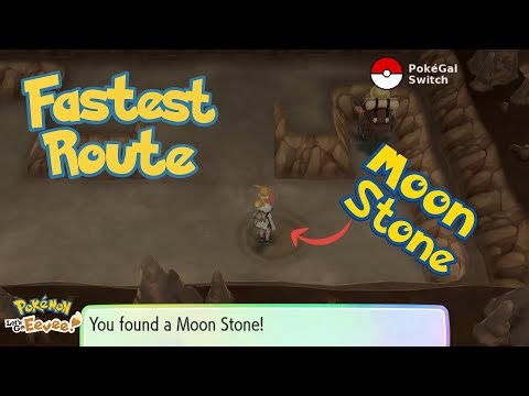 Fastest way through Mt. Moon + How to get a Moon Stone