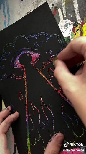 Creative Scratch Art Ideas for Your Sketchbook | DIY Scratch Paper Tutorial