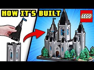 How I Built This HUGE LEGO CASTLE (Instructions)