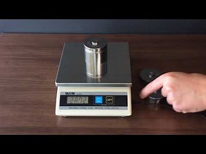 Processus de calibration de la KD 200