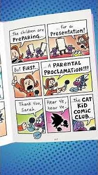 Cat Kid Comic Club: Influencers Book See Inside | Book by Dav Pilkey, Creator of Dog Man | #shorts