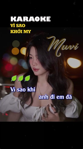 VÌ SAO KARAOKE #namviet #muvikaraoke