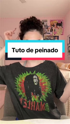 Me acabe de dar cuenta que se me colo un Pedazo de pelo ||#rizos #tutorial #peinados #grwm #CapCut
