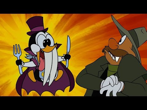 ¡El vampiro Chilly ataca a Wally! | El Pájaro Loco