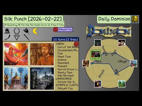 Daily Dominion 2026-02-22 - Silk Punch