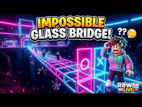 LIVE Roblox Gameplay | Squid Game Glass Bridge Survival Mode