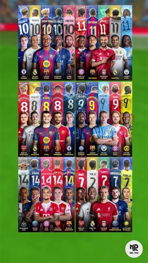 Which shirt number shield the most aura in football history 🤯😨