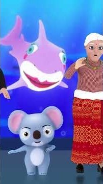 Baby Shark Doo Doo 🦈 बेबी शार्क | Nepali Kids Song | Rhymes for Children | बाल गीत | Bunu Manu