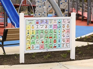 Nonverbal Communication Boards Installed At New HoCo Playground