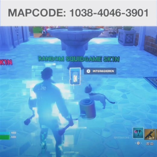 NEW SQUIDGAME MAP MAPCODE 1038-4046-3901 #fortnite