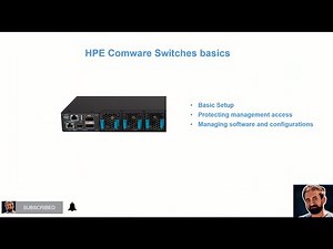 HPE Comware switches (FlexFabric) part 1