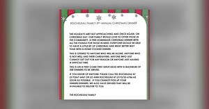 Rocheleau Family 3rd Annual Christmas Day Dinner - AM 800 CKLW