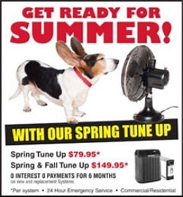 Spring or Summer Home Air Conditioning Tune Up Checklist
