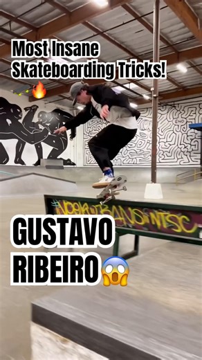 Gustavo Ribeiro: Technical Skateboarding Masterclass 🇵🇹 #skateboarding #shorts