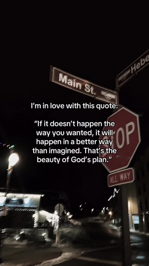 because sometimes the hardest moments in life come from things not working out the way we prayed, planned, or hoped they would. in the moment it can feel confusing or even unfair, like the path we thought was meant for us suddenly disappeared. but looking back, many people realize that the detours, the closed doors, and the unexpected turns often lead them somewhere better than they could have planned on their own. faith is trusting that even when things don’t unfold the way we imagined, there i