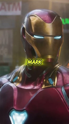 Why Tony Stark Pulled Two Straps Before His Nanotech Suit Activated #marvel #ironman #infinitywar