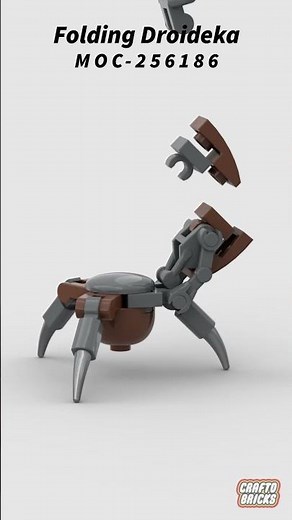 LEGO - Folding Droideka - Build Animation Time Lapse