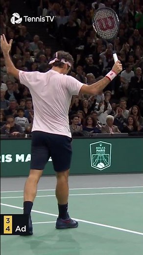 Roger Federer's Miracle Shank Winner!