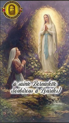 11 février 1858 (Première apparition de la Vierge Marie à sainte Bernadette Soubirous à Lourdes)