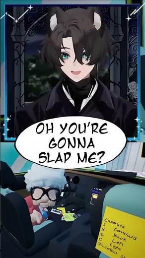 Oh so he wants to be slapped