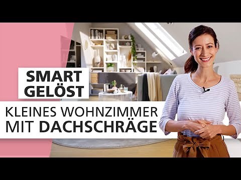 Kleines Wohnzimmer mit Dachschräge | Smart gelöst 💡 | INTERIYEAH! Einrichten mit SEGMÜLLER