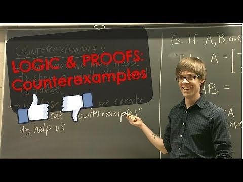 Logic & Proofs: Counterexamples
