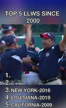 Top 5 LLWC since 2000! Which one was your favorite??⬇️⬇️ #mlb #fyp