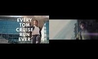 Mix of 2 videos from youtube : Tom Cruise Running and Screaming