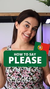 60K views · 1.2K reactions | This is how you can say "PLEASE" in Portuguese. You could also say "SE FAZ FAVOR"  How do you say it in your language? Let me know in the comments below. | Mia Esmeriz Academy - Learn European Portuguese Online | Facebook