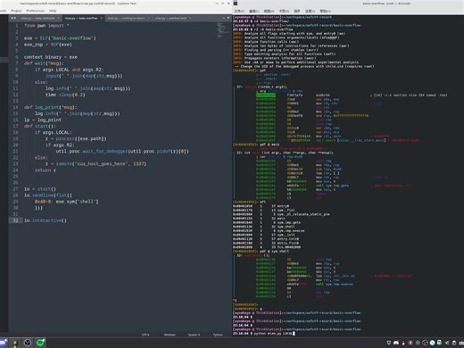 [ctf碎碎念] 速通UofTCTF [pwn]