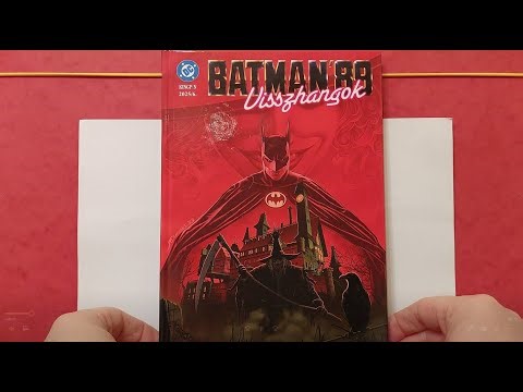 Batman 1989 Visszhangok Képregény Bemutatása (2025)
