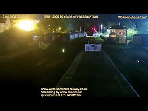 WSR - Minehead Station, West Somerset Railway, Somerset UK | Railcam LIVE