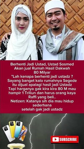Keputusan Mengejutkan! Ustadz Ini Lepas Rumah 80 M, Mau Hidup Sederhana?