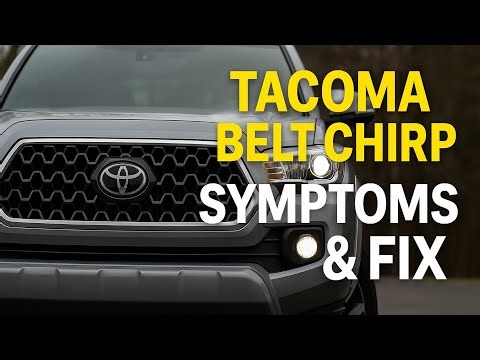 2016-2020 Tacoma Chirp Solved! Toyota TSB Explains the Annoying Engine Noise Fix
