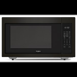 Whirlpool WMC30516HV - Microwave oven - 1.6 cu. ft - 1200 W - black stainless