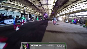 67K views · 1.3K reactions | "Flying through abandoned buildings, spaceships, lights, dark corridors, tight corners - It's everything I could ask for in a track." - YeahLad. | Drone Racing League | Facebook