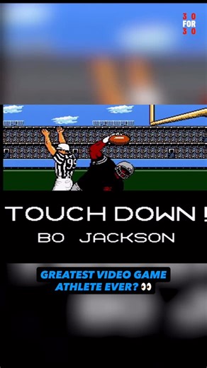 ESPN Originals on Instagram: "Bo Jackson’s character in Tecmo Bowl is considered the most dominant sports video game athlete in history 🔥👀 30 for 30: ‘You Don’t Know Bo’ 🎥"