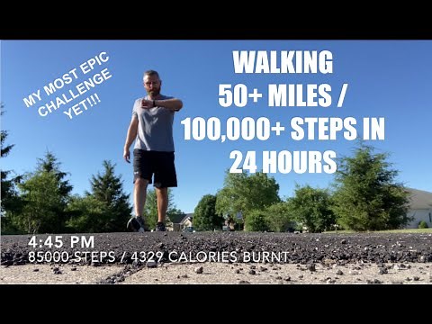 Here's What Walking 100,000 Steps in a Day Did to This Guy's Body