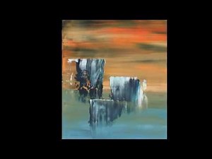 Acrylmalerei Spachteltechnik