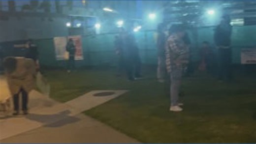 More than 100 people came together in City Heights to protest against ICE. | CBS 8 San Diego