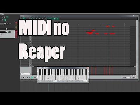 MIDI no Reaper - BÁSICO #02