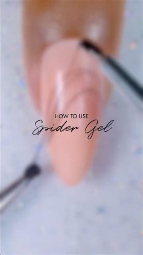 How to Use Spider Gel | Easy Nail Art Tutorial ✨💅🕷️