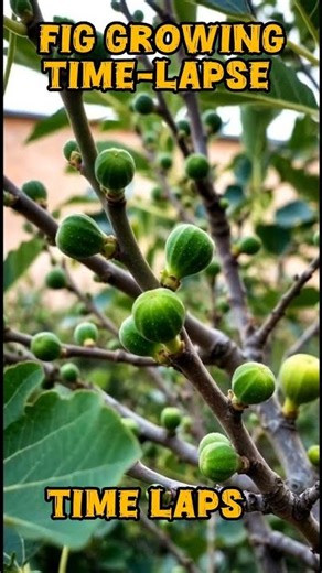 FIG GROWING TIME LAPS JUST IN SECONDS