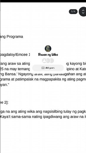 Script for Buwan ng Wika #emcee #script #teacher #buwanngwika