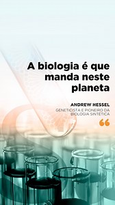 Poderemos um dia programar o genoma humano como programamos computadores? Seremos capazes de travar o envelhecimento ou criar medicamentos e vacinas em tempo recorde? Nesta entrevista, o geneticista e pioneiro da biologia sintética, Andrew Hessel, revela como esta área pode transformar a medicina, permitindo não só diagnosticar, mas também curar doenças de forma mais eficaz e personalizada. 📹 video completo: https://youtu.be/jcUMV-KayfA | Fundação Francisco Manuel dos Santos