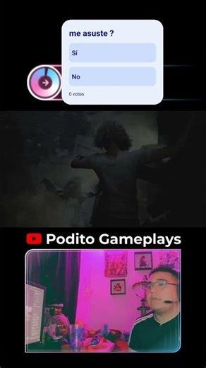 creo que si me asuste o no? #residentevil #live #anime