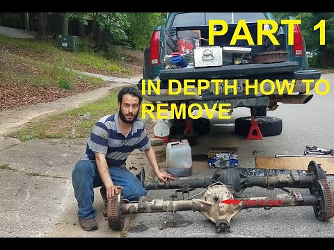 GMT400 REAR DIFFERENTIAL REPLACEMENT - PART 1 (REMOVAL) FULL GUIDE!!!!!!!