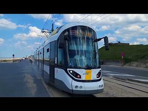 Exploring Belgian 🇧🇪Coast: Beaches of Ostend|Middelkerke|Scenic Coastal|Tram Ride Belgium 2025 4K