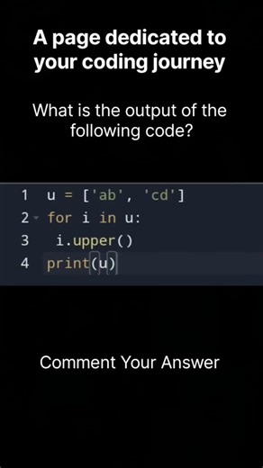 day 06/100 to learn coding together. this tricky python code will below your mind.#viral #python