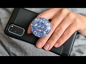 How to Make Amazing Top for Popsockets or Phone Grip from Resin